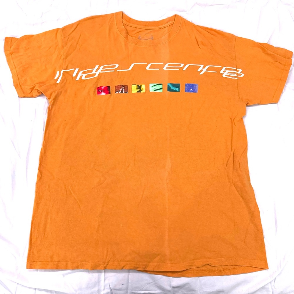 Brockhampton 2018 yellow iridescence T-Shirt Size L